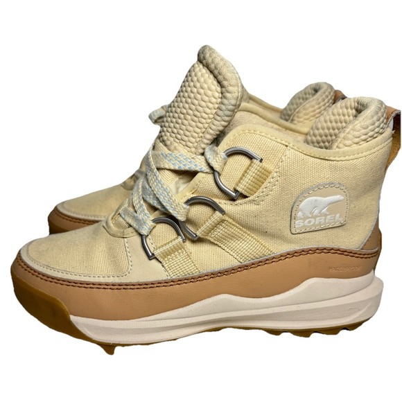 Sorel Shoes - Sorel Boots Women's Size 8.5 Chukka Ona Rmx Bleached Ceramic/Canoe Ankle Beige